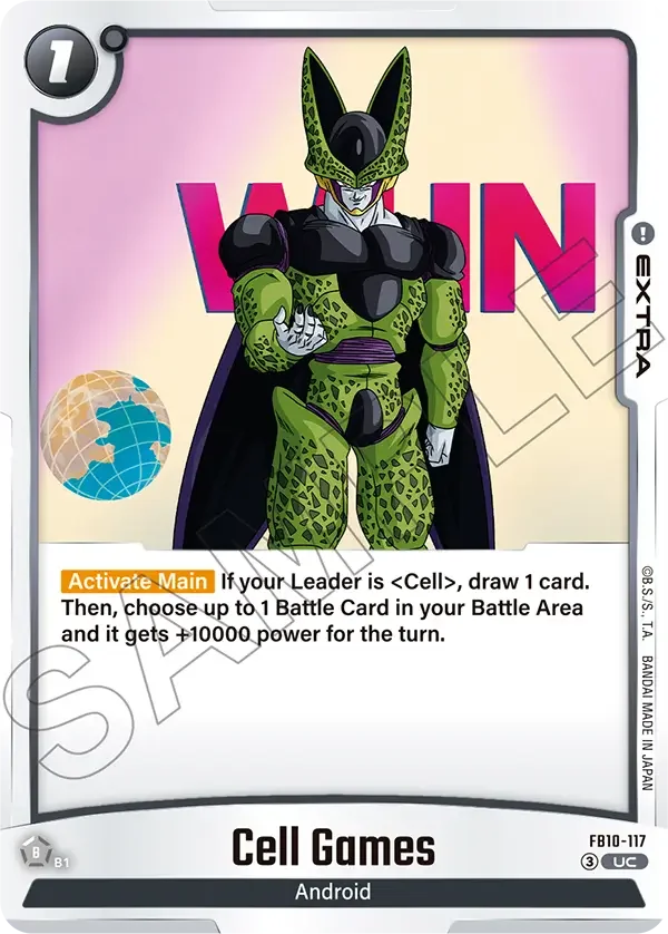 Cell Games, Cross Force FB10-117