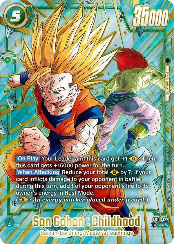 Son Gohan : Childhood, Cross Force FB10-122