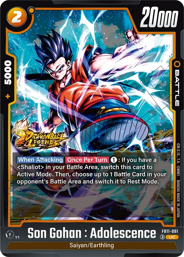 Son Gohan : Adolescence, Brightness of Hope FB11-091
