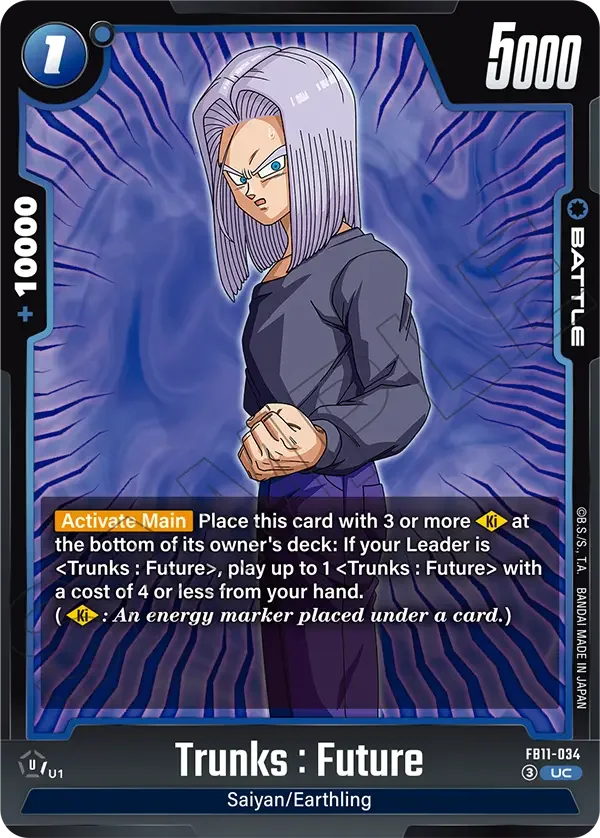Trunks : Future, Brightness of Hope FB11-034