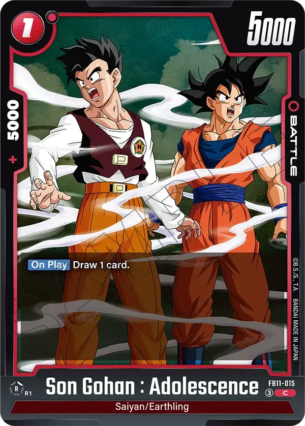 Son Gohan : Adolescence, Brightness of Hope FB11-015