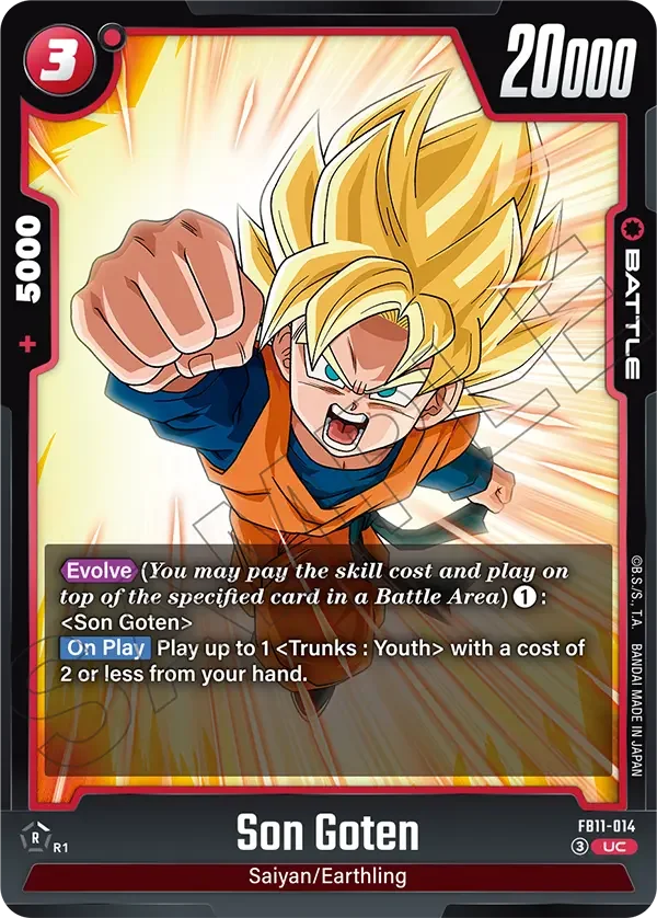 Son Goten, Brightness of Hope FB11-014
