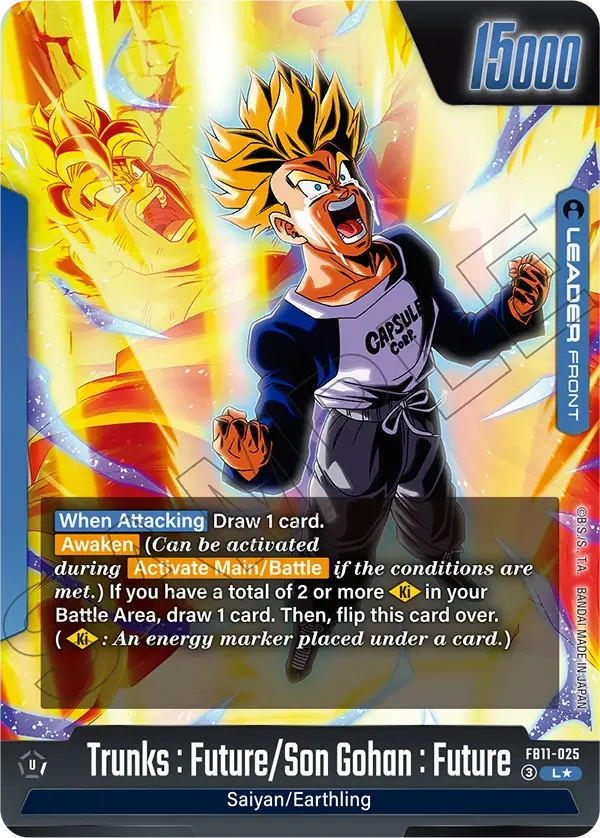Trunks : Future/Son Gohan : Future // Trunks : Future, Brightness of Hope FB11-025