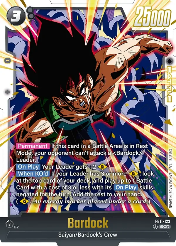 Bardock, Brightness of Hope FB11-123