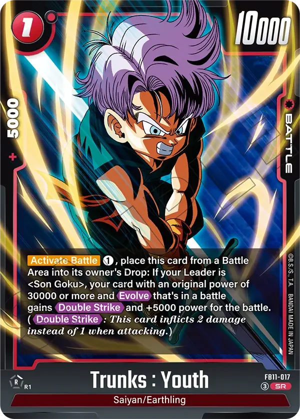 Trunks : Youth, Brightness of Hope FB11-017