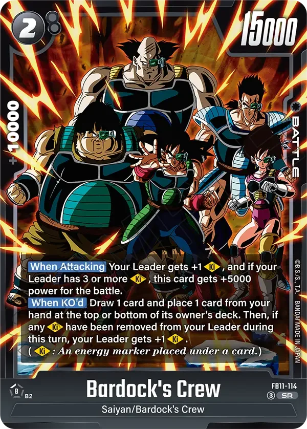 Bardock's Crew, Brightness of Hope FB11-114