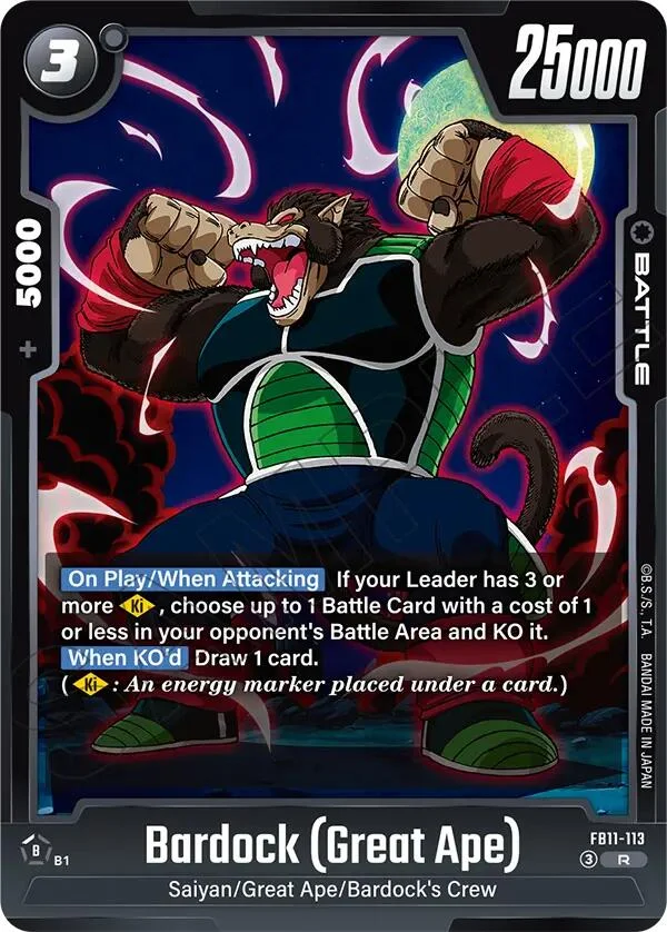 Bardock, Brightness of Hope FB11-113