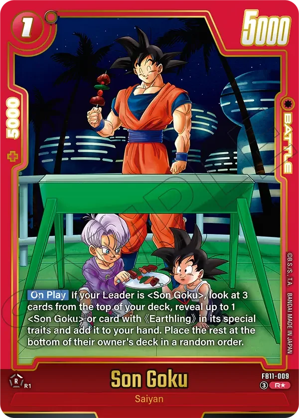 Son Goku, Brightness of Hope FB11-009