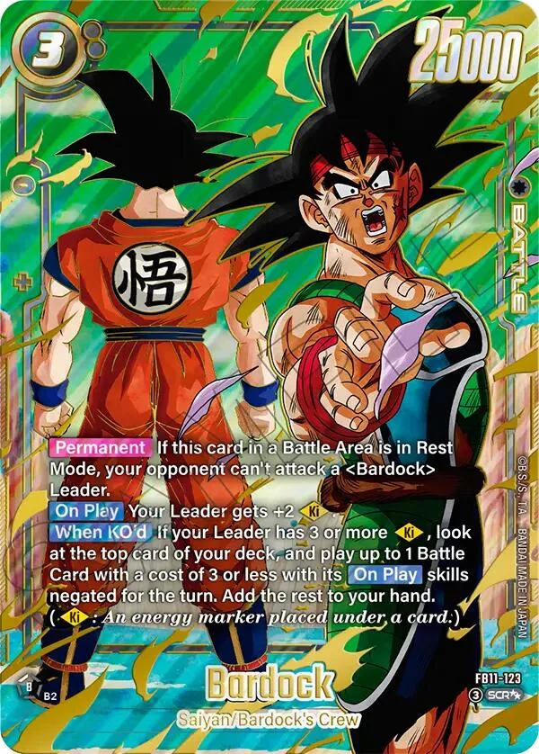Bardock, Brightness of Hope FB11-123