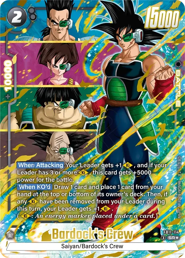 Bardock's Crew, Brightness of Hope FB11-114