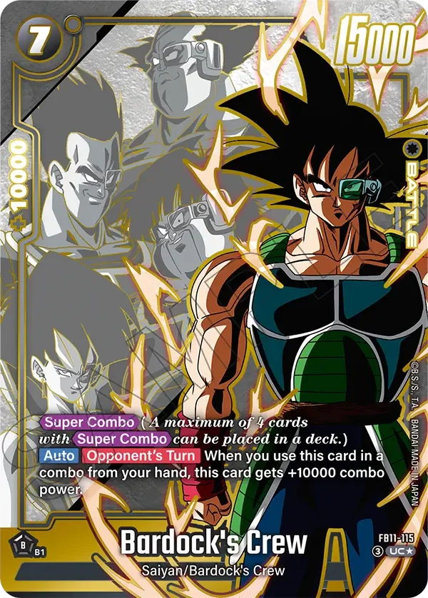 Bardock's Crew, Brightness of Hope FB11-115