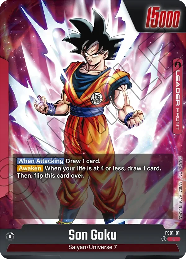 Son Goku, Starter Deck 1: Son Goku FS01-01