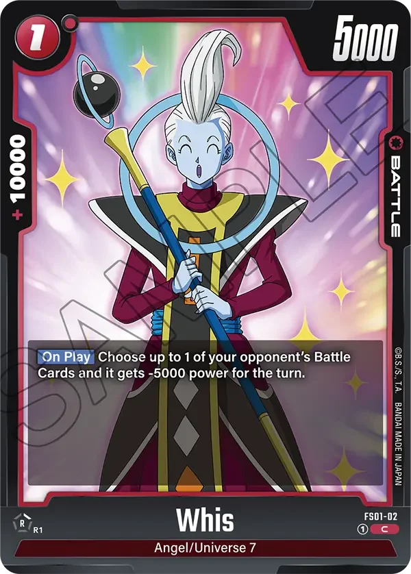 Whis, Starter Deck 1: Son Goku FS01-02