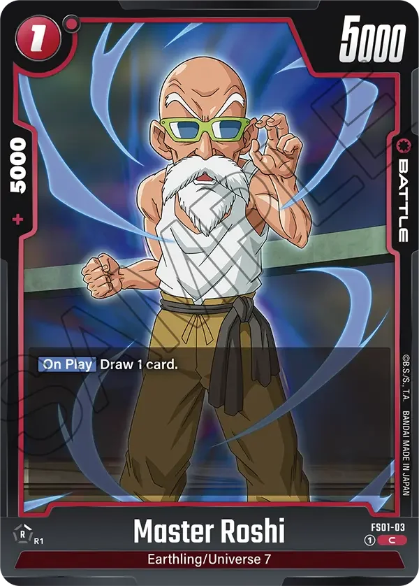 Master Roshi, Starter Deck 1: Son Goku FS01-03