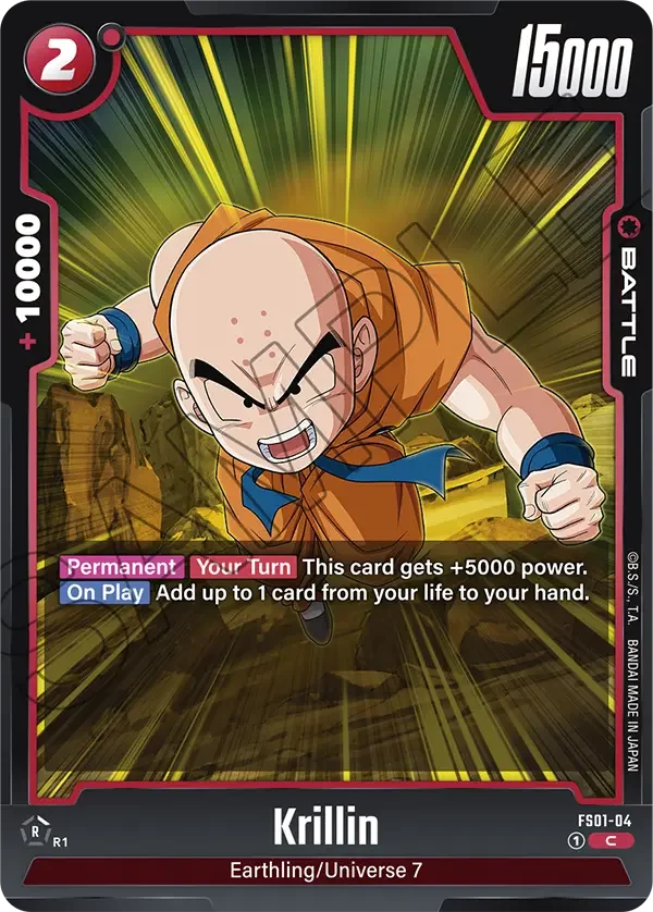 Krillin, Starter Deck 1: Son Goku FS01-04
