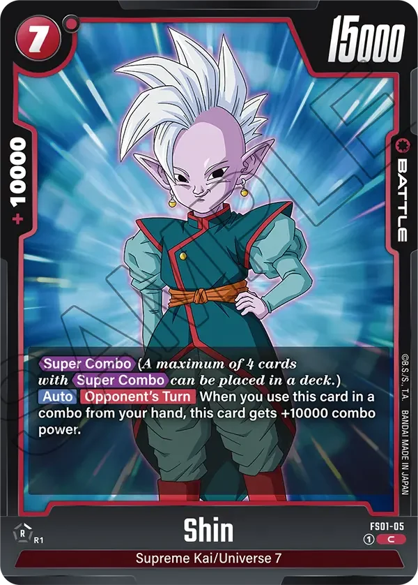 Shin, Starter Deck 1: Son Goku FS01-05