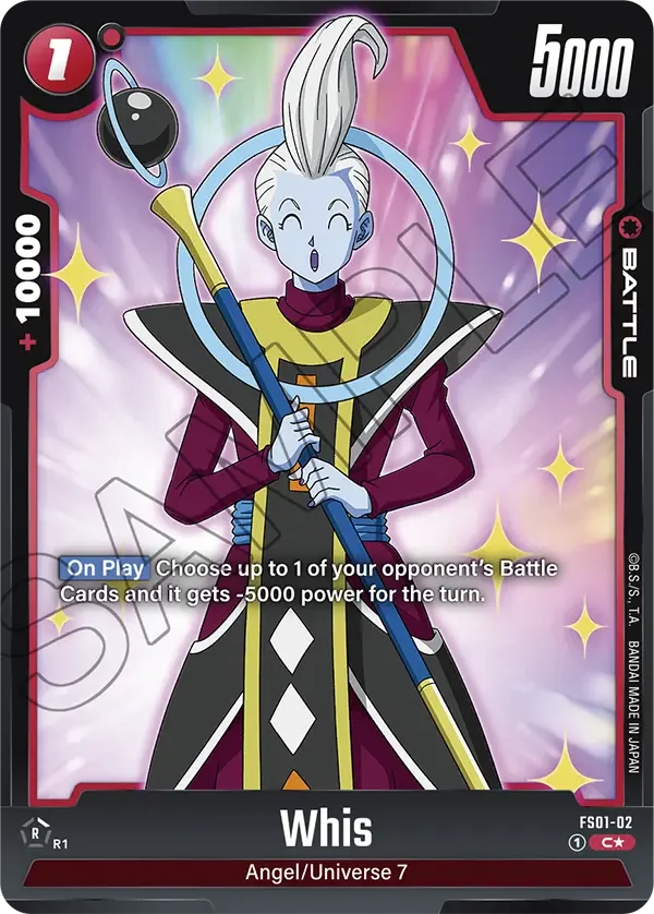 Whis, Starter Deck 1: Son Goku FS01-02