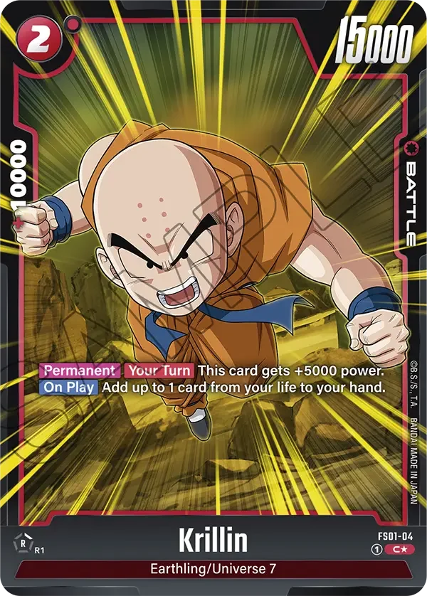 Krillin, Starter Deck 1: Son Goku FS01-04