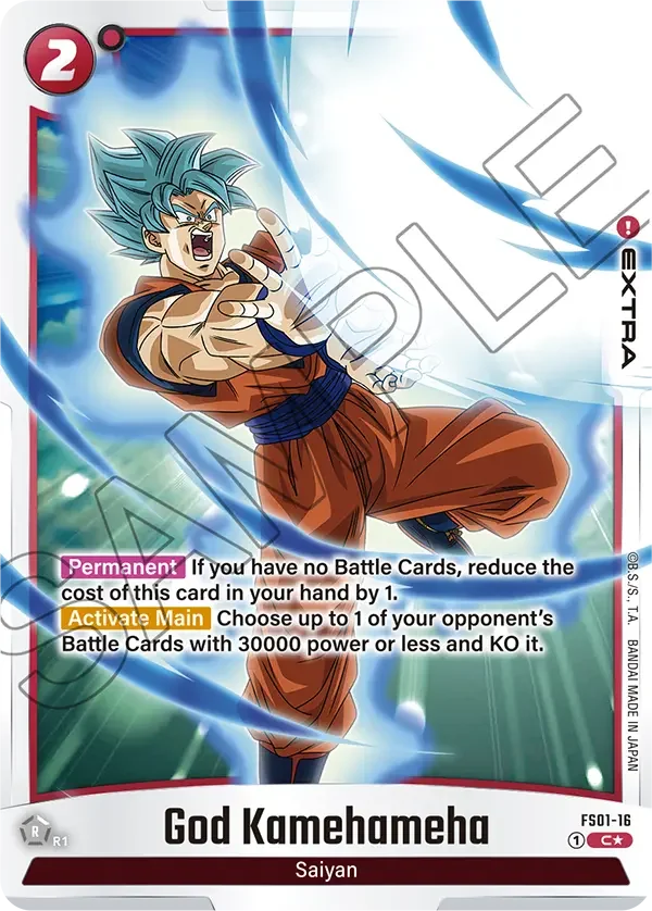 God Kamehameha, Starter Deck 1: Son Goku FS01-16