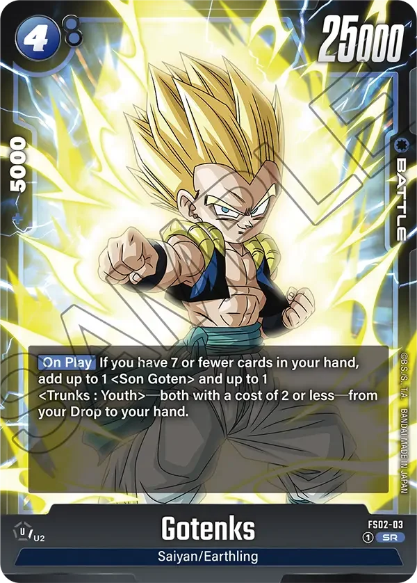 Gotenks, Starter Deck 2: Vegeta FS02-03
