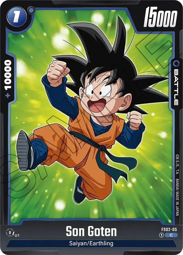 Son Goten, Starter Deck 2: Vegeta FS02-05