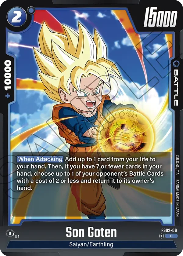 Son Goten, Starter Deck 2: Vegeta FS02-06