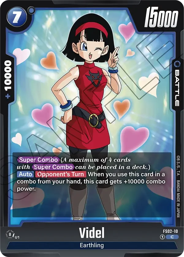 Videl, Starter Deck 2: Vegeta FS02-10