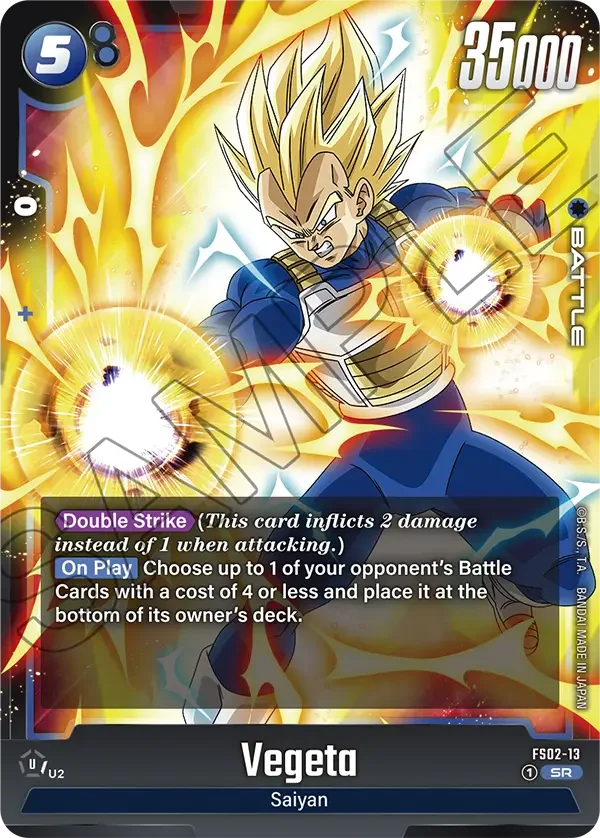 Vegeta, Starter Deck 2: Vegeta FS02-13