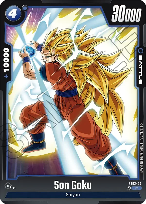 Son Goku, Starter Deck 2: Vegeta FS02-04