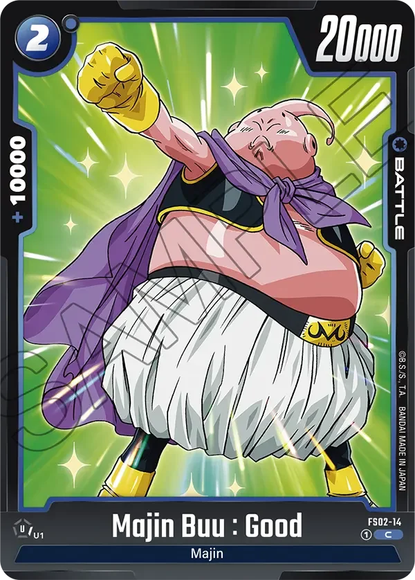 Majin Buu : Good, Starter Deck 2: Vegeta FS02-14
