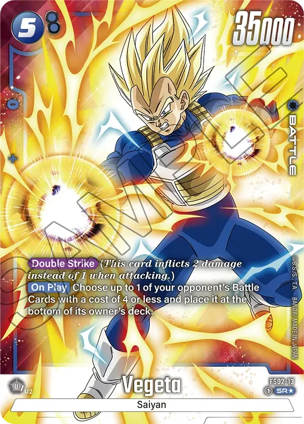 Vegeta, Starter Deck 2: Vegeta FS02-13