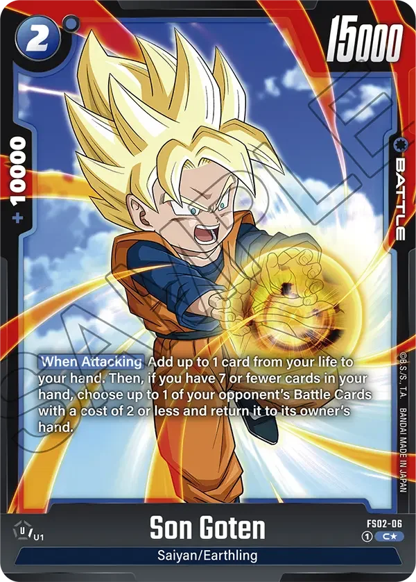 Son Goten, Starter Deck 2: Vegeta FS02-06