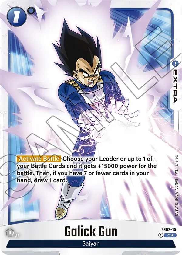 Galick Gun, Starter Deck 2: Vegeta FS02-15