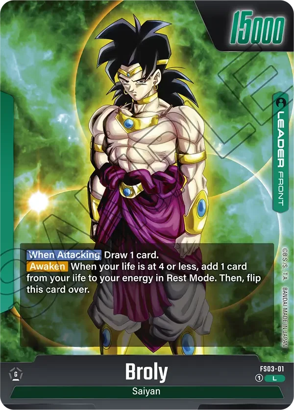 Broly, Starter Deck 3: Broly FS03-01