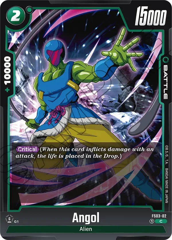 Angol, Starter Deck 3: Broly FS03-02