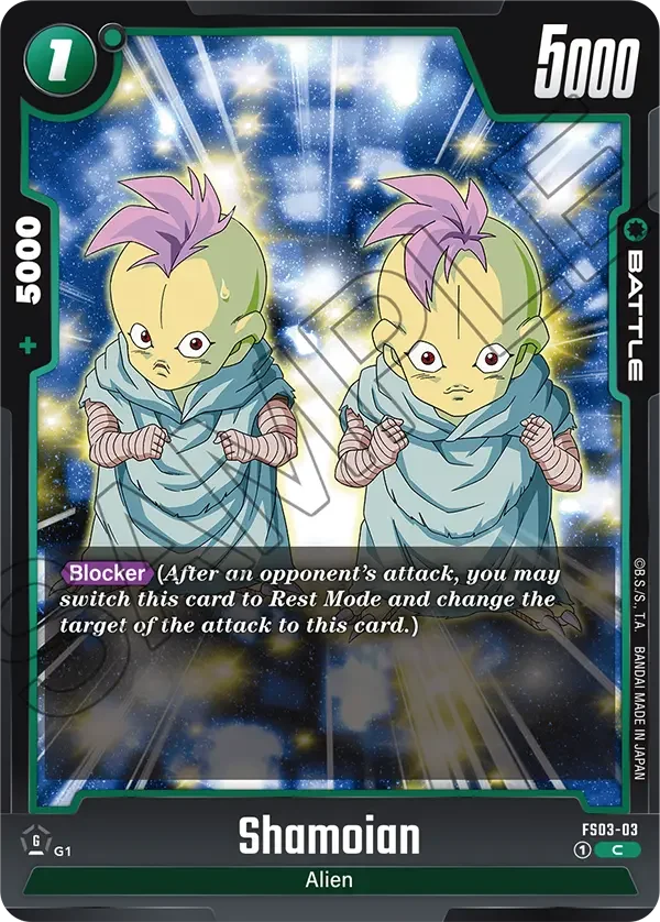Shamoian, Starter Deck 3: Broly FS03-03
