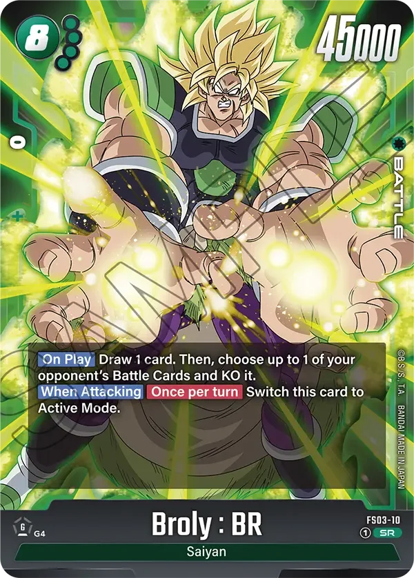 Broly : BR, Starter Deck 3: Broly FS03-10