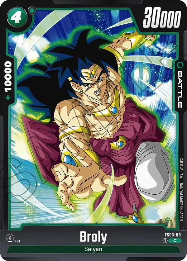 Broly, Starter Deck 3: Broly FS03-08