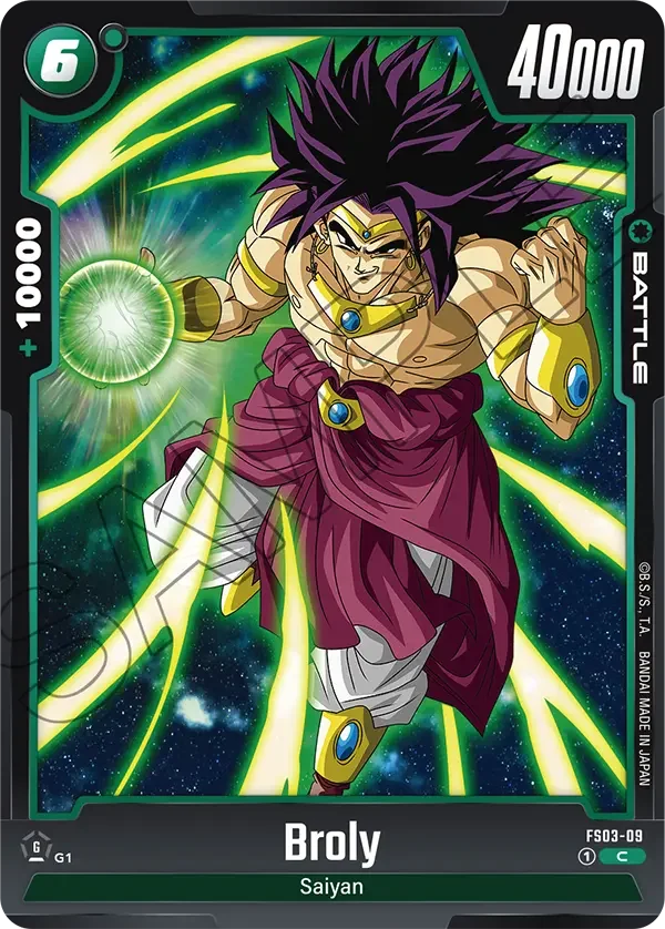 Broly, Starter Deck 3: Broly FS03-09