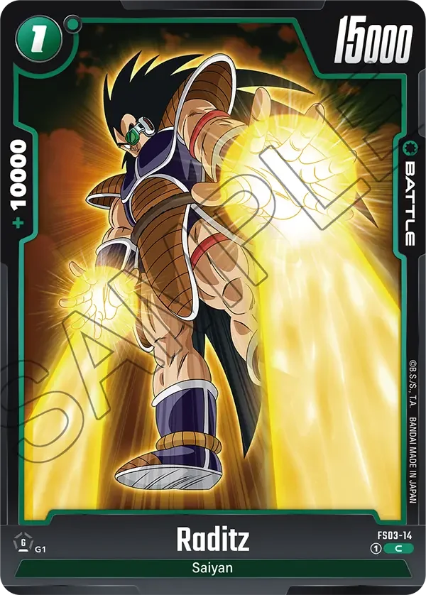 Raditz, Starter Deck 3: Broly FS03-14