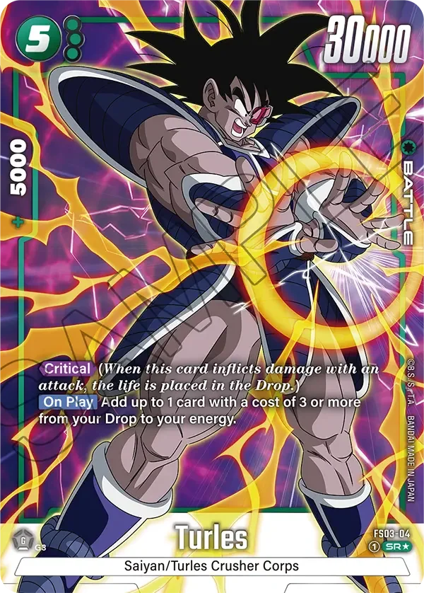 Turles, Starter Deck 3: Broly FS03-04
