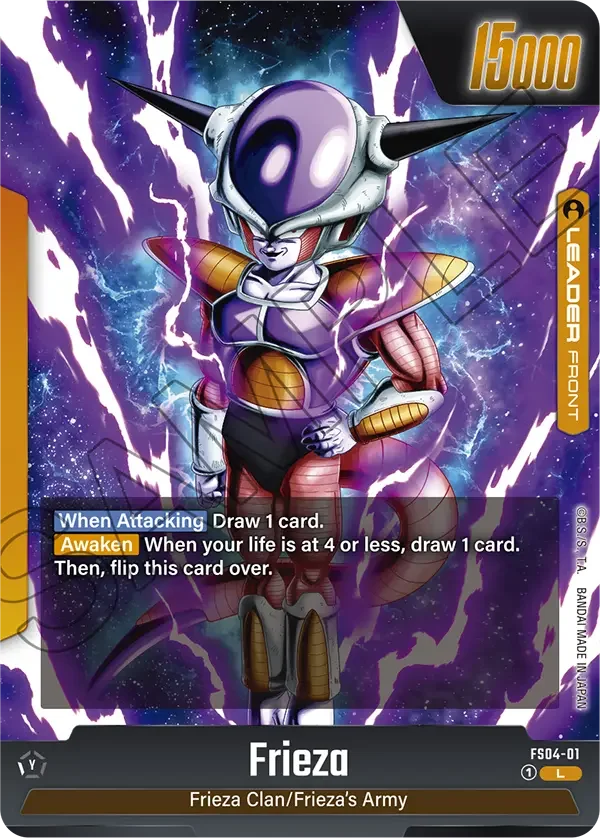 Frieza, Starter Deck 4: Frieza FS04-01