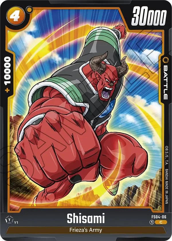 Shisami, Starter Deck 4: Frieza FS04-06
