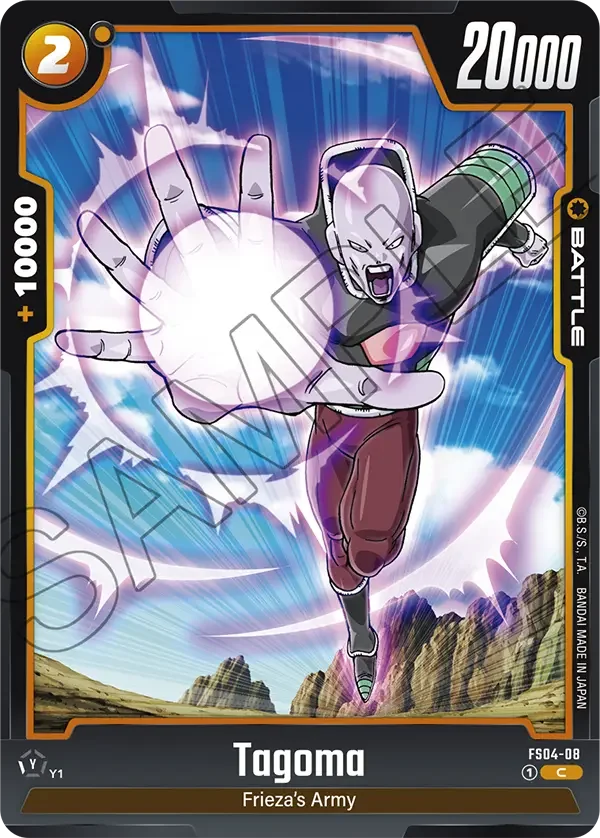 Tagoma, Starter Deck 4: Frieza FS04-08