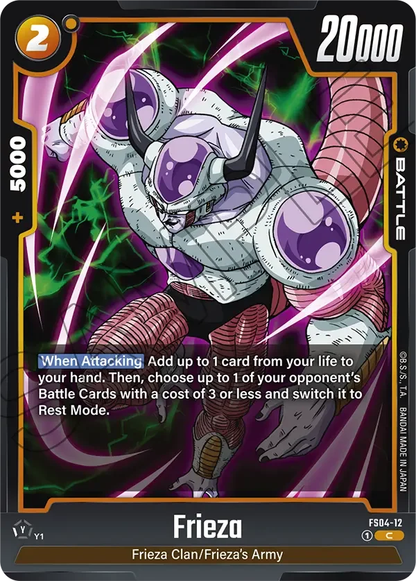 Frieza, Starter Deck 4: Frieza FS04-12