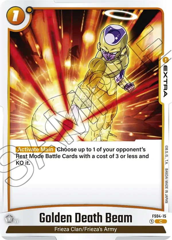 Golden Death Beam, Starter Deck 4: Frieza FS04-15