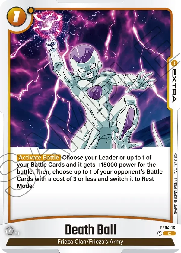 Death Ball, Starter Deck 4: Frieza FS04-16