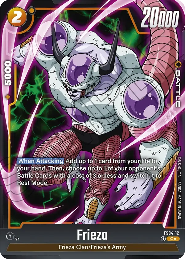 Frieza, Starter Deck 4: Frieza FS04-12