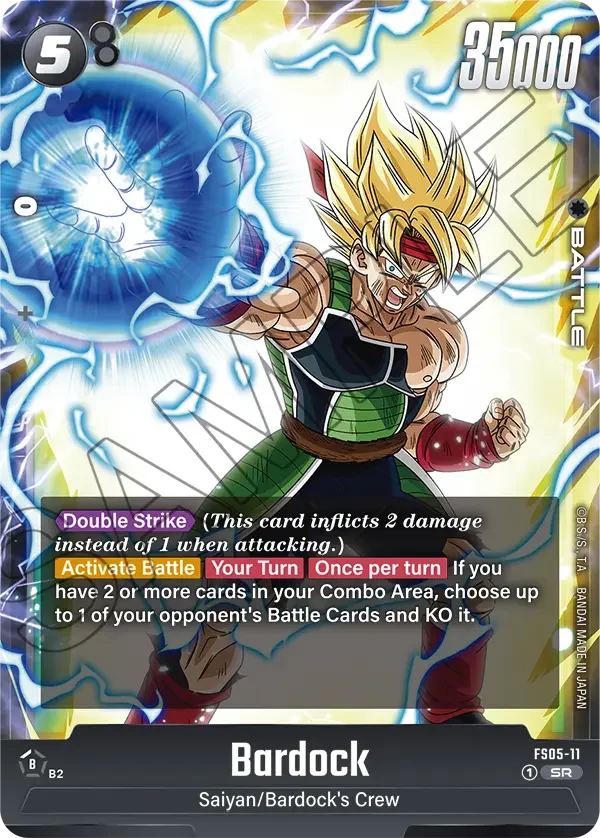 Bardock, Starter Deck 5: Bardock FS05-11