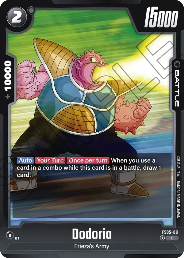 Dodoria, Starter Deck 5: Bardock FS05-08